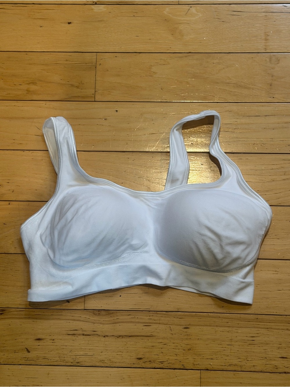 Bali Women’s Comfort Revolution DF3488 Bra White Seamless Size XL NEW